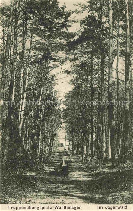 Warthelager Posen Poznan PL Im Jaegerwald