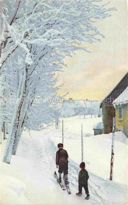 Gottesgab  Bozi Dar CZ Sportheim Jaegerhof bei Rauhfrost