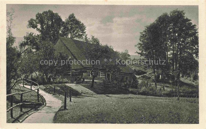 Mariental Marienthal Schreiberhau Szklarska Poreba Riesengebirge PL Wohnhaus