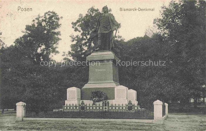 Posen  POZNAN PL Bismarck Denkmal