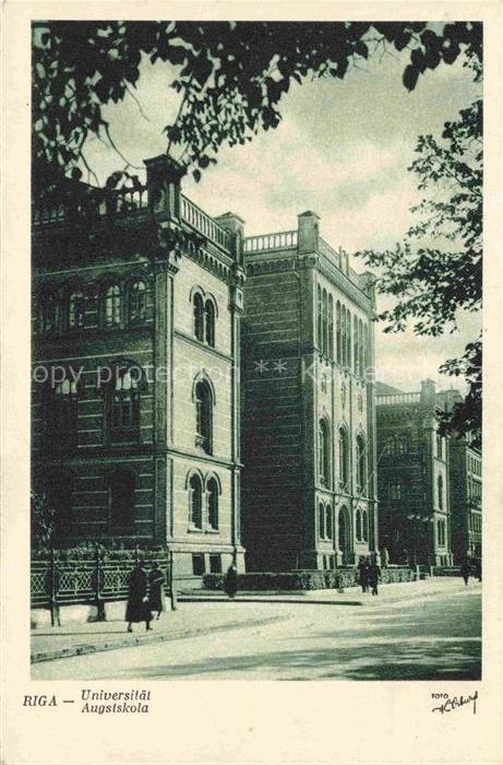 RIGA Latvia Universitaet Augstskola