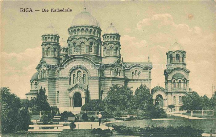RIGA Latvia Die Kathedrale
