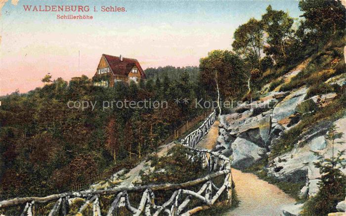 Waldenburg  Schlesien WALBRZYCH PL Schillerhoehe