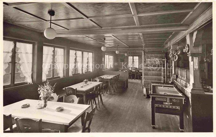 Furtwangen Hoehengasthaus Martinskapelle Gaststube