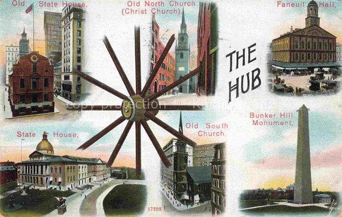 Rockland Massachusetts USA Old State House Old North Church Faneuil Hall State H