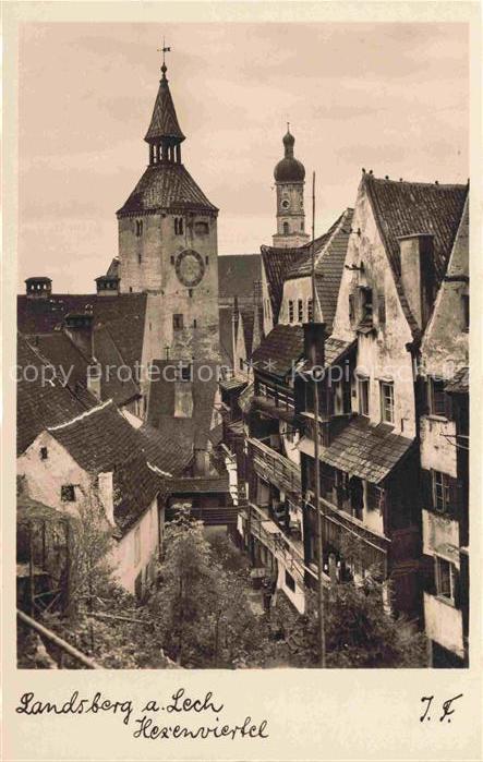 Landsberg Lech Bayern Hexenviertel