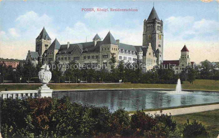 Posen  POZNAN PL Kgl Residenzschloss