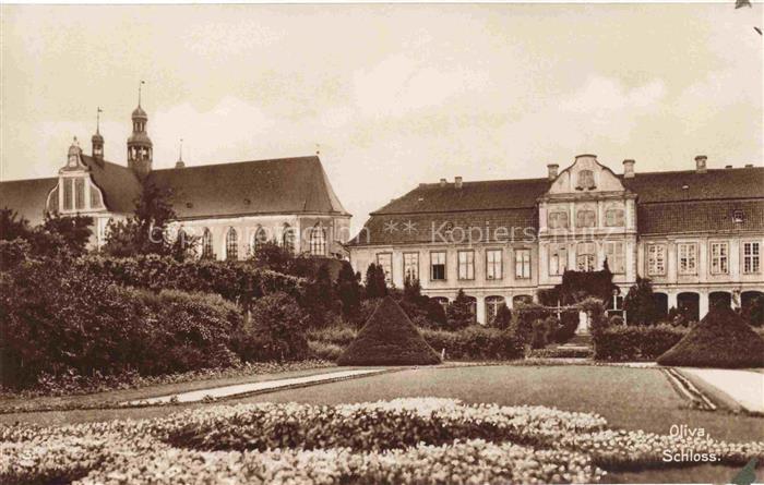 Oliva  Westpreussen Danzig Oliwa Gdansk PL Schloss