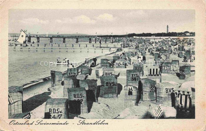 Swinemuende SWINOUJSCIE PL Strandleben