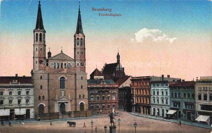 Bromberg  Brahe Westpreussen BYDGOSZCZ PL Friedrichplatz