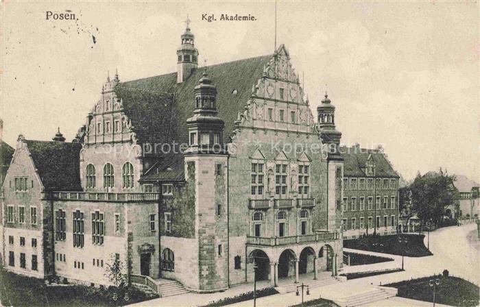 Posen  POZNAN PL Kgl Akademie Feldpost
