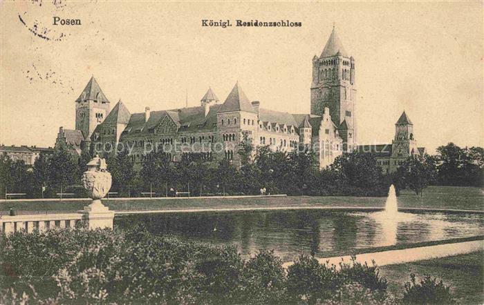 Posen  POZNAN PL Koenigliches Residenzschloss