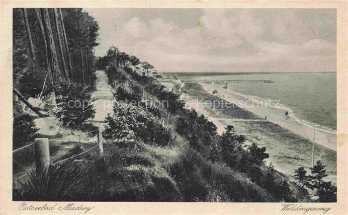 MISDROY Ostseebad Miedzyzdroje PL Weddingenweg