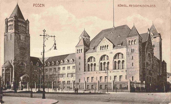 Posen  POZNAN PL Koenigl Residenzschloss