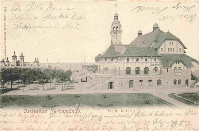 Swinemuende SWINOUJSCIE PL Staedt Kurhaus