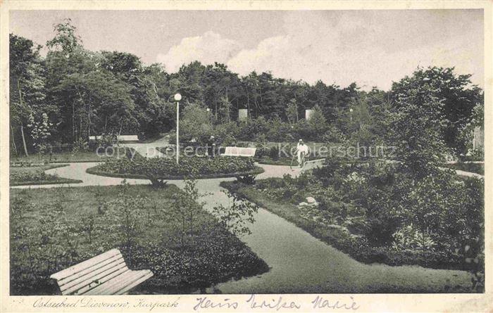 DIEVENOW Pommern Dziwnow PL Kurpark