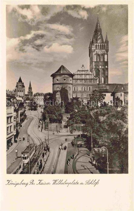 KoeNIGSBERG  Ostpreussen Kaliningrad RU Kaiser Wilhelmplatz am Schloss