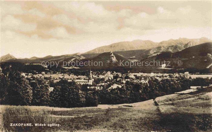 Zakopane Tatra PL Widok ogolny