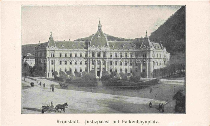 Kronstadt Insel Kotlin St-Petersburg Russia Justizpalast mit Falkenhaynplatz