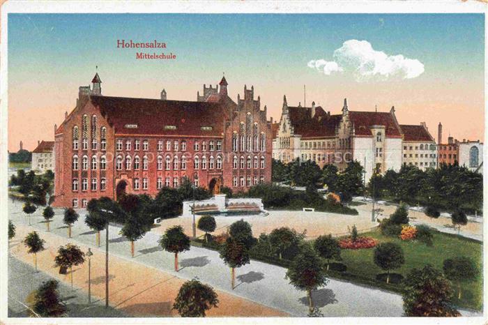 Hohensalza INOWROCLAW Posen PL Mittelschule