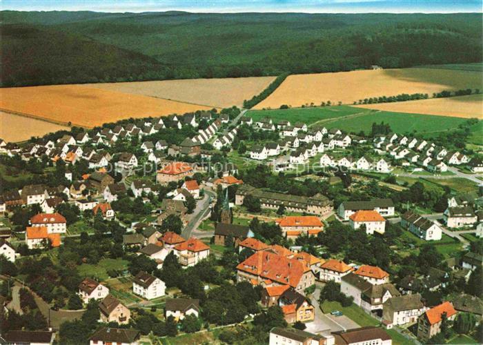 Fuerstenberg  Weser Fliegeraufnahme