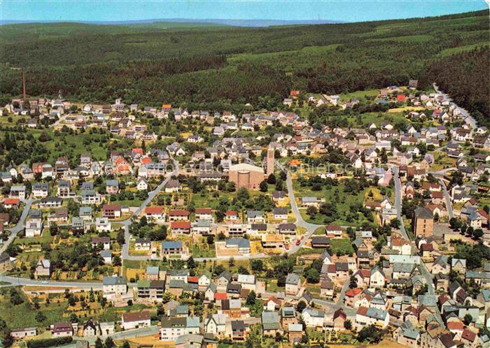 Hillscheid Westerwald Fliegeraufnahme