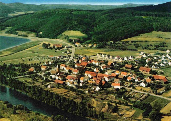 Affoldern Edertal Fliegeraufnahme