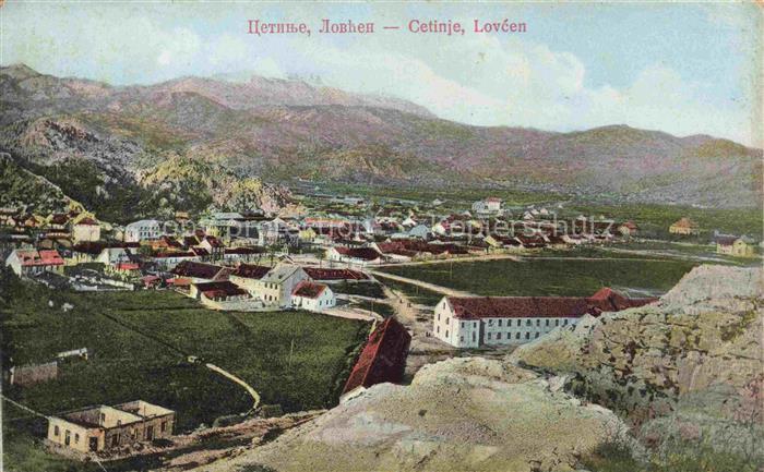 Cetinje Cetigne Montenegro Lovcen