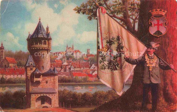 Landsberg Lech Bayern Panorama