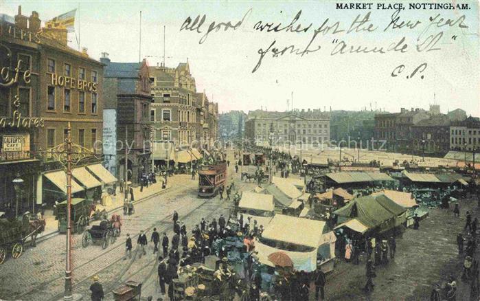 NOTTINGHAM  UK Market Place