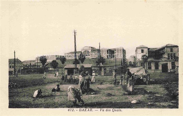 DAKAR Senegal Vue des Quais