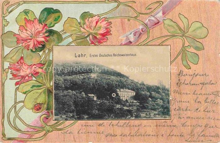 LAHR Baden Erstes Deutsches Reichswaisenhaus