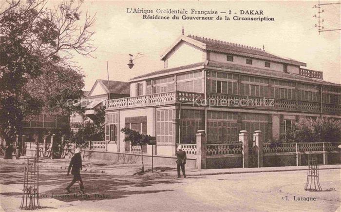DAKAR Senegal Residence du Gouverneur de la Circonscription