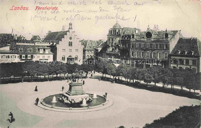 LANDAU  PFALZ Paradeplatz