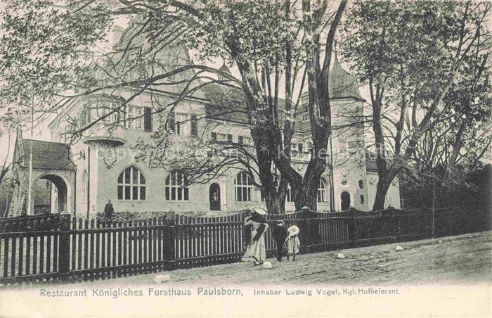 Paulsborn Dahlem Berlin Restaurant Koenigliches Forsthaus