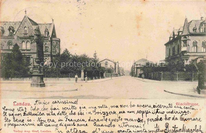 LANDAU  PFALZ Glacisstrasse