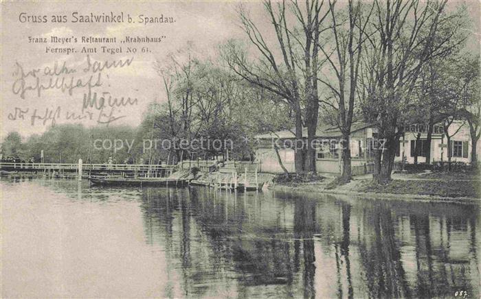 Spandau BERLIN Saalwinkel Restaurant Krahnhaus