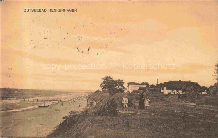 HENKENHAGEN Ustronie Morskie PL Strandpartie