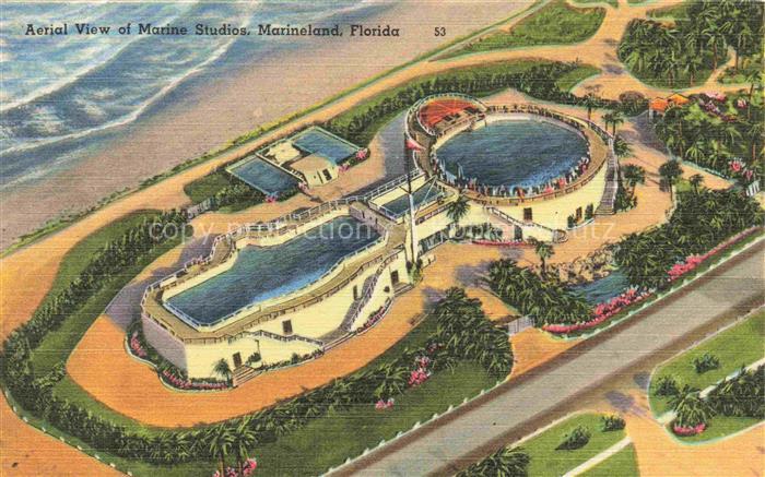 Marineland Aerial view of Marine Studios
