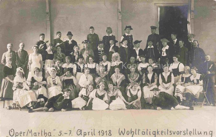 KONSTANZ Bodensee BW Oper Martha 1918 Ensemble