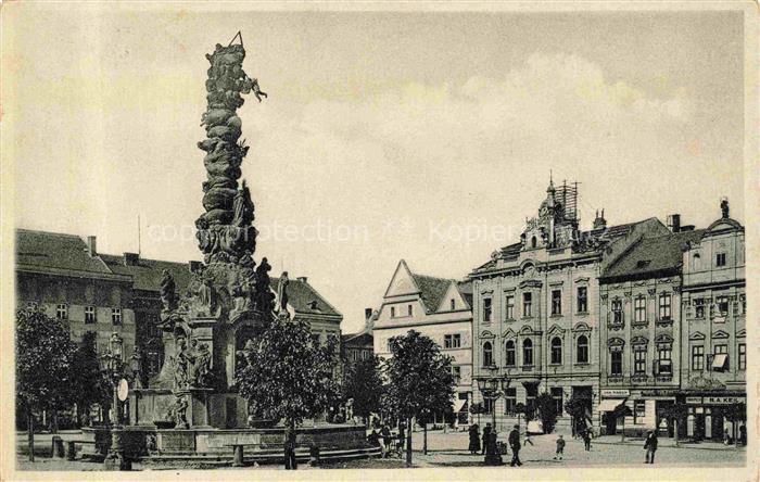 Chrudim Crudim Schumberg CZ Stadtplatz Brunnen Monument