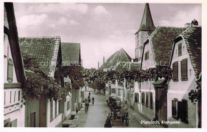 Hassloch Pfalz Kirchgasse