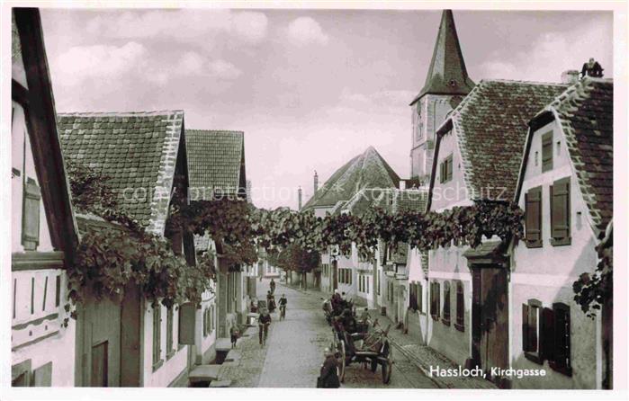 Hassloch Pfalz Kirchgasse