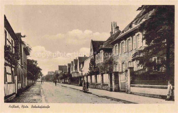 Hassloch Pfalz Bahnhofstrasse