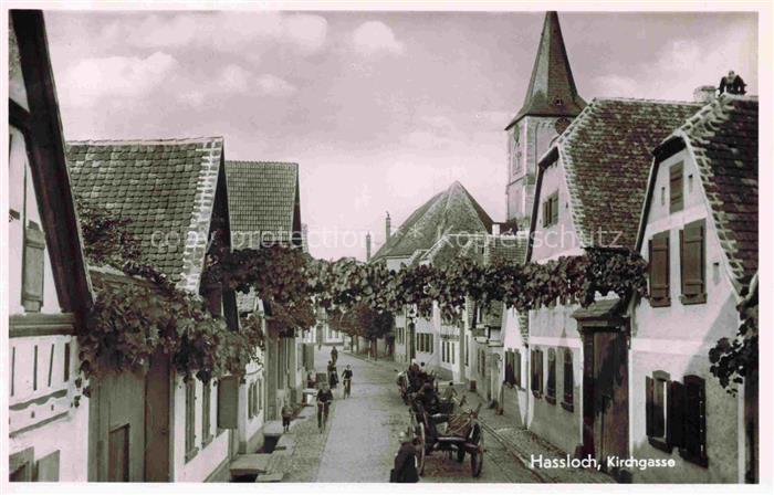 Hassloch Pfalz Kirchgasse