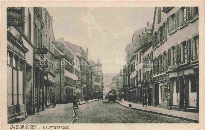 Zweibruecken Pfalz Hauptstrasse