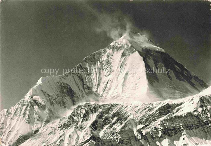 Dhaulagiri 8222m Himalaya Nepal Schweizerische Himalaya Expedition 1960