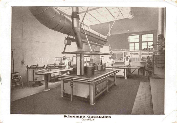 KARLSRUHE Baden Schremp Gaststaetten Grosskueche