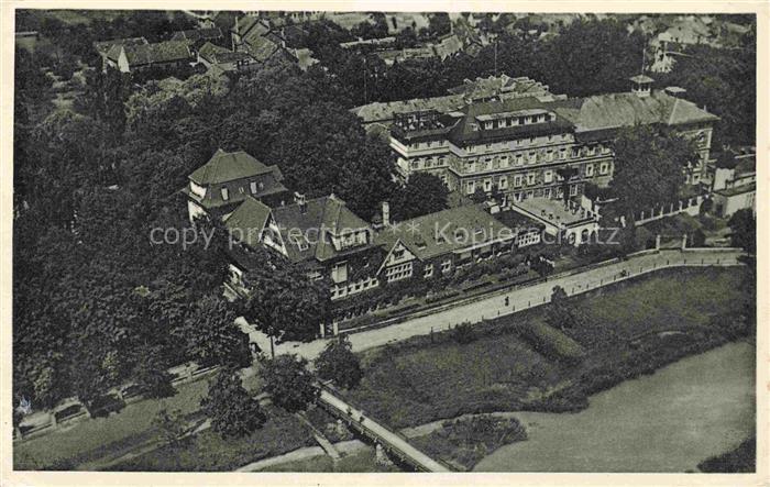Ahrweiler BAD NEUENAHR-AHRWEILER Sanatorium Dr v Ehrenwall Fliegeraufnahme