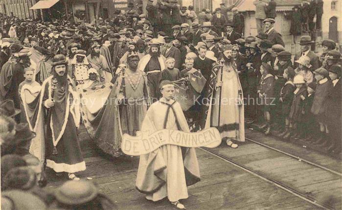 Bruges  BRUGGE Belgie Procession du St Sang Les Mages
